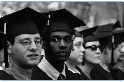 photo of students at graduation
